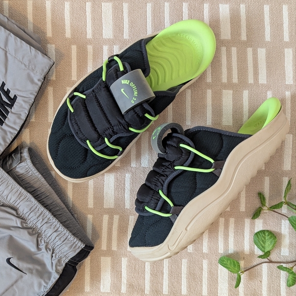 Nike | Shoes | Nike Offline 3 Puffer Mule Black Ghost Green  display picture 3
